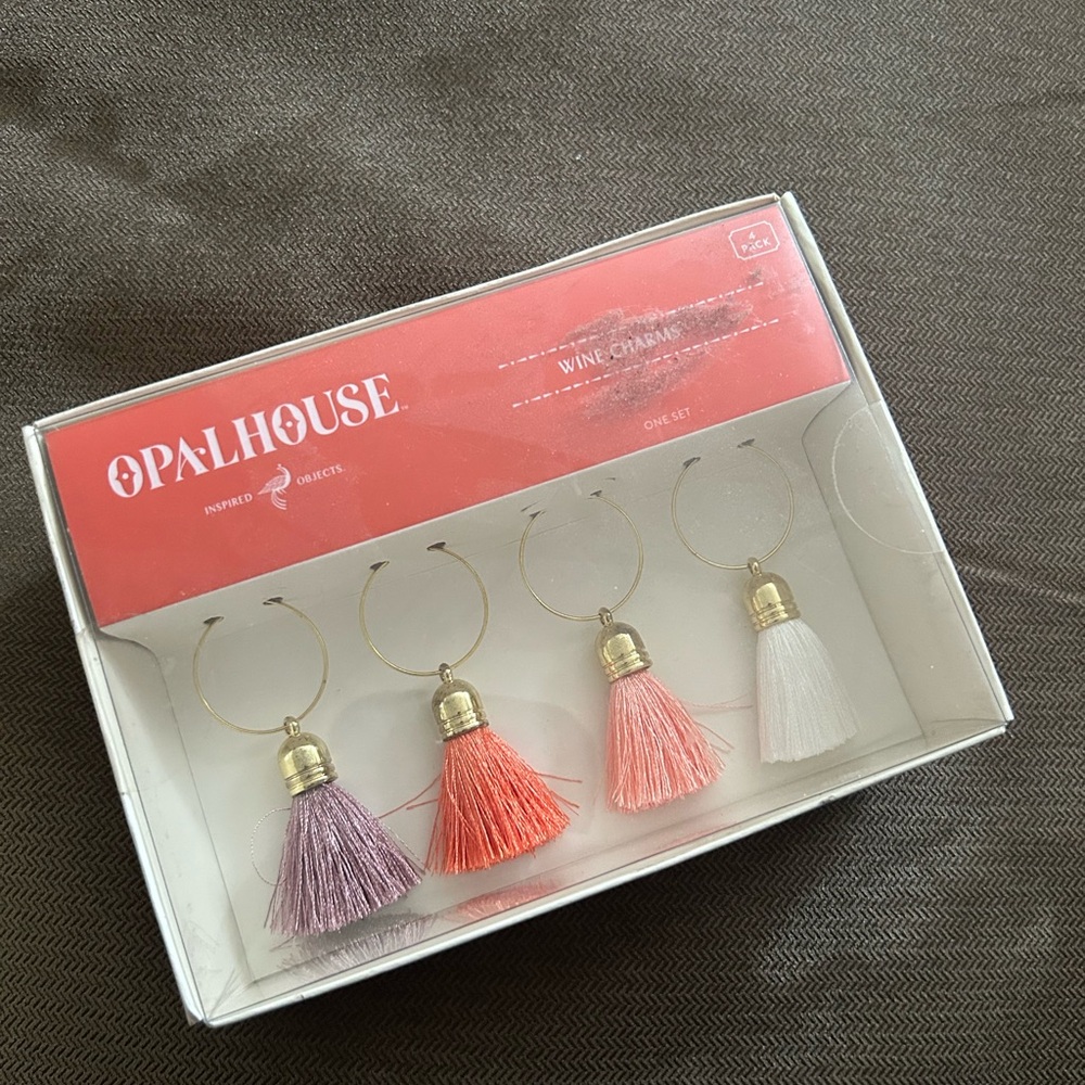 NIB Opalhouse Wine Charms 🍷